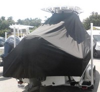 Photo of Sportsman Masters 247 20xx TTopCover™ T-Top boat cover, viewed from Starboard Rear Copy 